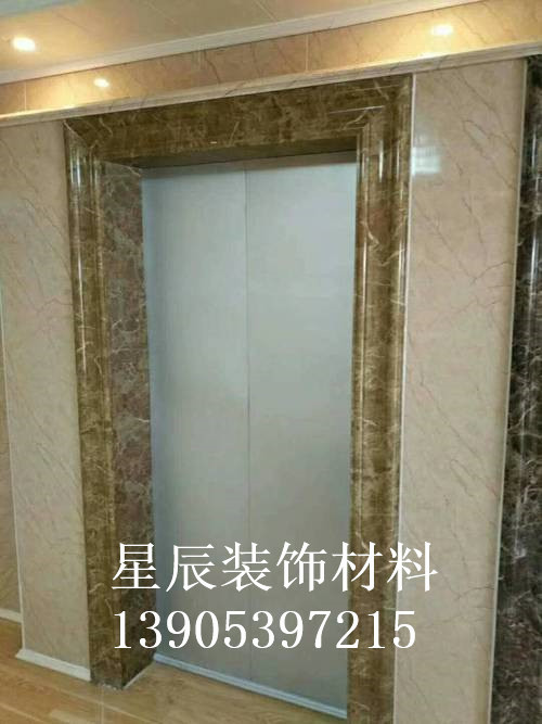 聊城市仿大理石电梯门套不锈钢门套 - 价格